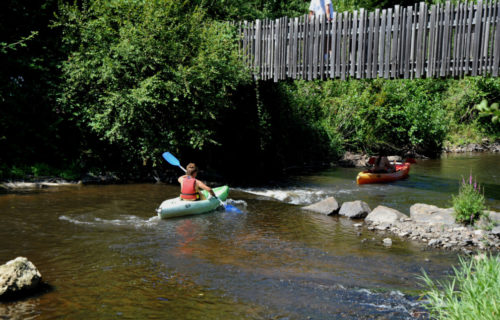 Passage en kayak à Chabrot Montbron